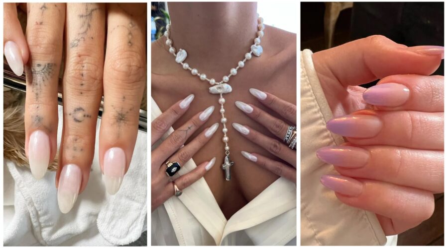 The Best Iterations of the “Glazed Doughnut” Nail Trend